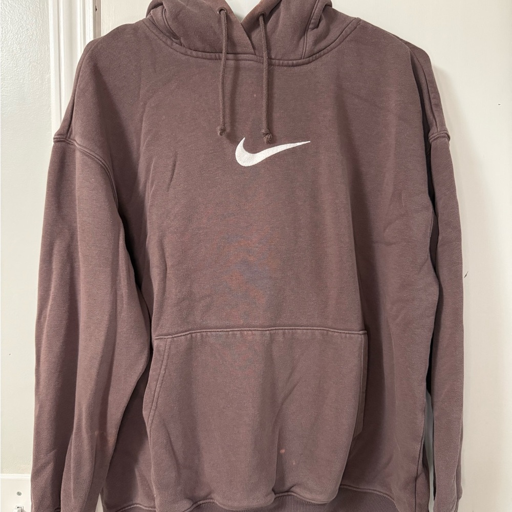 Nike Brown/purplish Sweatshirt Classic Hoodie Design